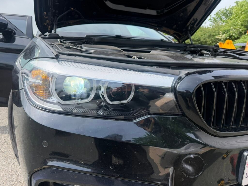Headlamp replacement on BMW in Cardigan